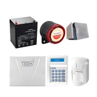 پکیج دزدگیر کلاسیک با 4 چشمی ساده و تلفن کننده ثابت